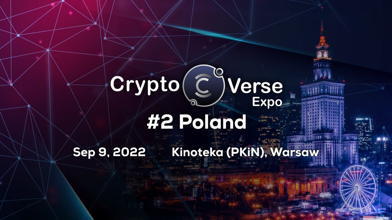 CryptoVerse Expo #2 odbędzie się 9 września w Warszawie, Polska
