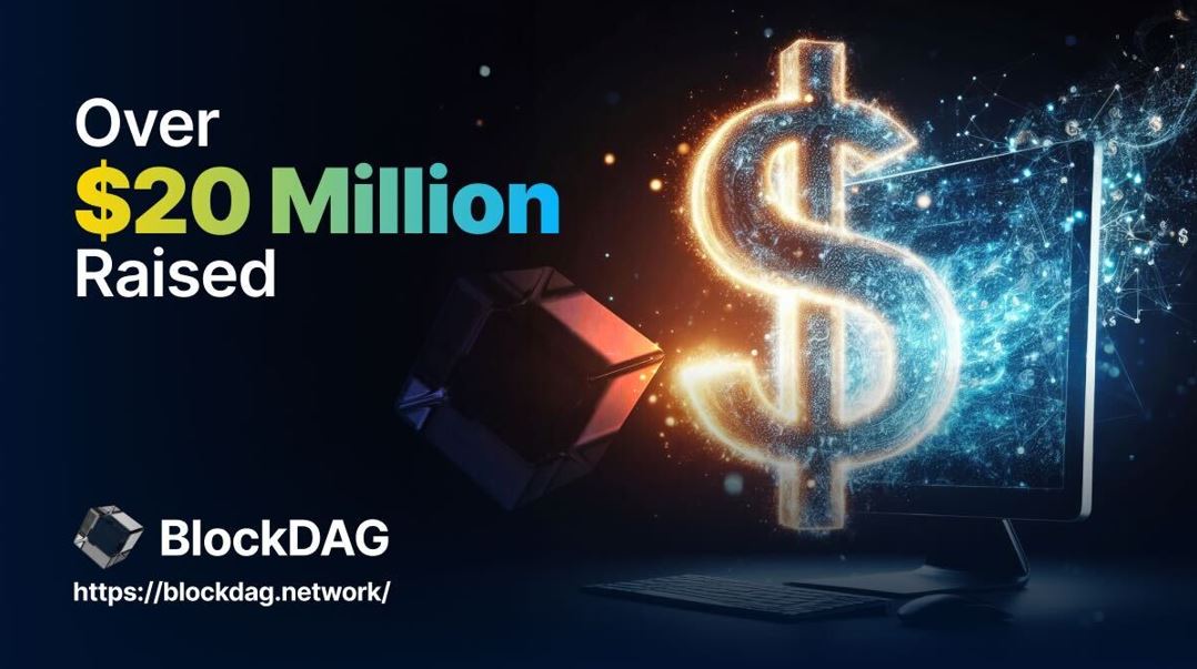BlockDAG presale hit $20.6M vs. NuggetRush Uniswap listing