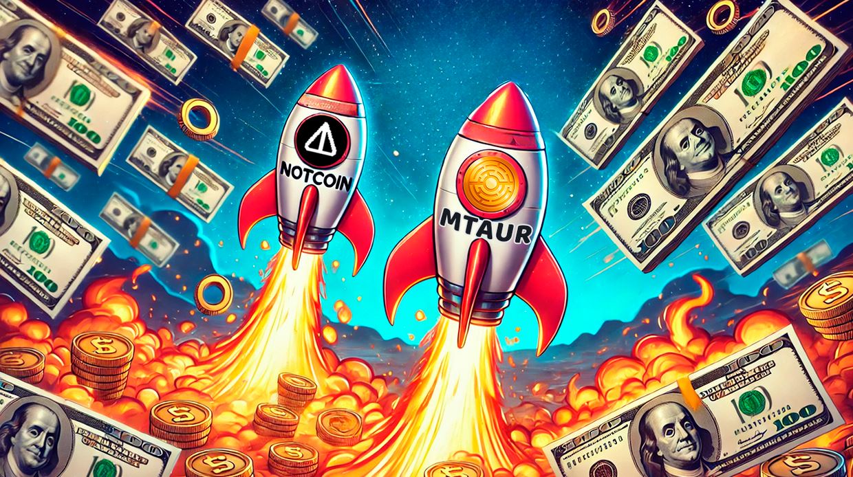 Notcoin Price Change - Boosts Value with Burn; MTAUR Offers Low-Budget Entry