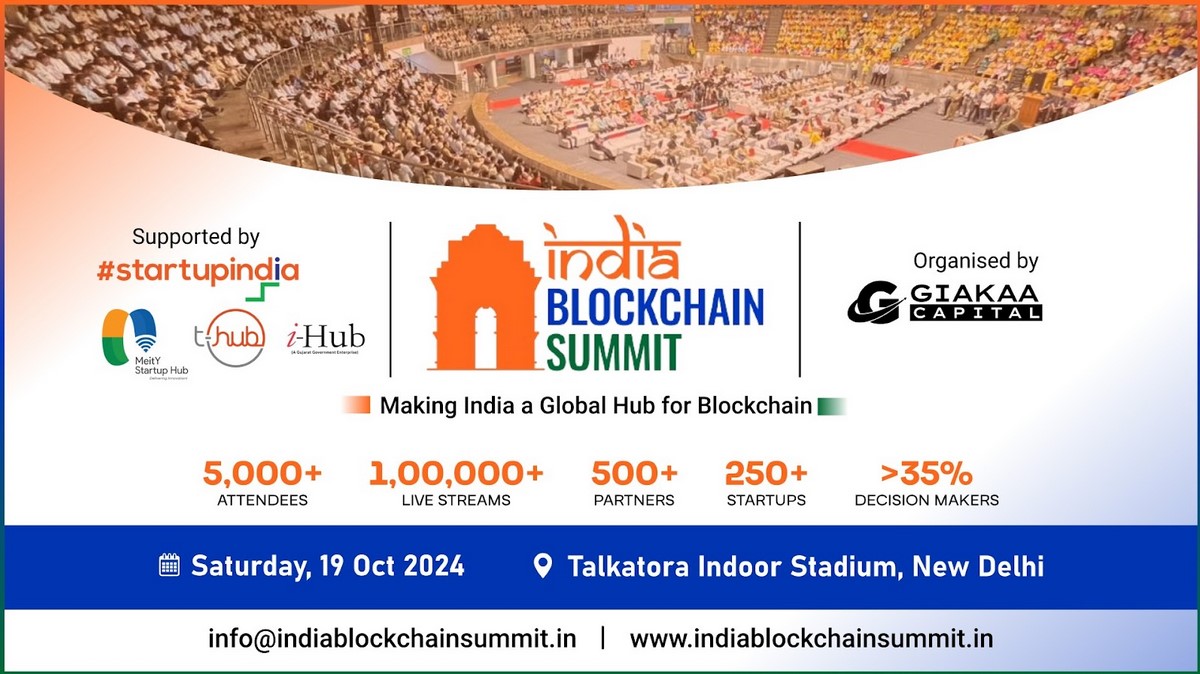 Making India a Global Hub for Blockchain: Giakaa Capital Unites Government,  Investors, and Startups at India Blockchain Summit 2024