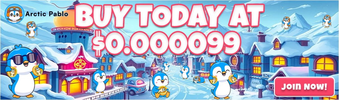 Arctic Pablo Coin
Best new meme coins
Buy Arctic Pablo Coin
Arctic Pablo presale
Frostbite City APC