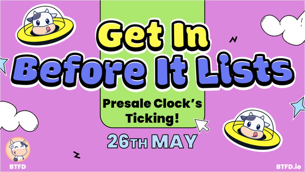 BTFD Coin referral program, meme coin presale ending today, 6 best 100x cryptos, buy BTFD with 300% bonus, BTFD 11,900% ROI, APU Apustaja token, Osaka Protocol airdrop, DEGEN Farcaster token, Simon’s Cat crypto launch, ANDY meme coin PEPE friend