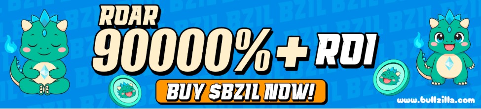 BullZilla token, $BZIL, meme coin presale, Ethereum-based meme coin, staking rewards, roar burn, crypto with high APY, best crypto presale 2025, degen crypto launch, ERC-20 staking.