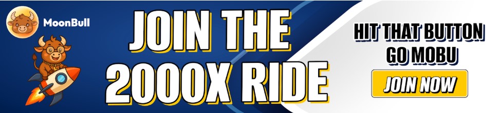 1000x meme coin presale, MoonBull($MOBU) presale live, best cryptos to buy now, top cryptos to invest in today, best coins for massive return potential, Degen coin analysis, Dogs meme coin, Bonk Solana token, SPX6900 crypto, BullZilla token, La Culex crypt