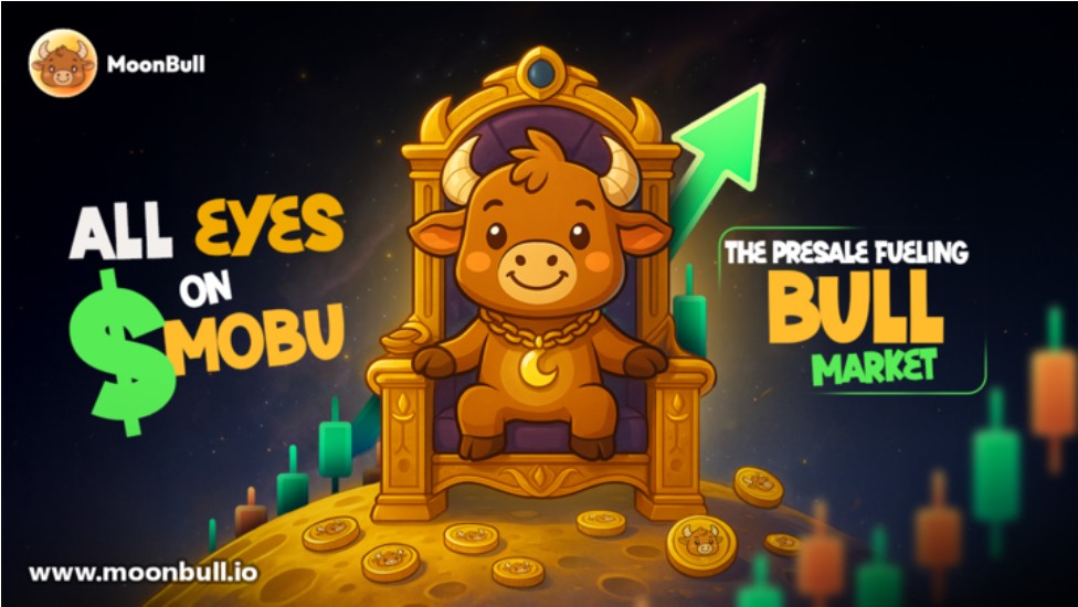 MoonBull MOBU ROI, top crypto in October, MoonBull presale, Cardano ADA price prediction, Litecoin LTC news, MoonBull staking 95 APY, best crypto to buy October 2025, MoonBull 9256 ROI, MoonBull referral bonus, crypto ROI calculator