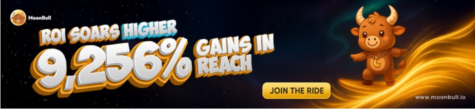 MoonBull MOBU ROI, top crypto in October, MoonBull presale, Cardano ADA price prediction, Litecoin LTC news, MoonBull staking 95 APY, best crypto to buy October 2025, MoonBull 9256 ROI, MoonBull referral bonus, crypto ROI calculator