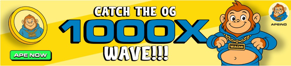 new crypto coins, Apeing, $APEING, Apeing whitelist access, how to join Apeing whitelist, XRP price update, XRP ETFs.