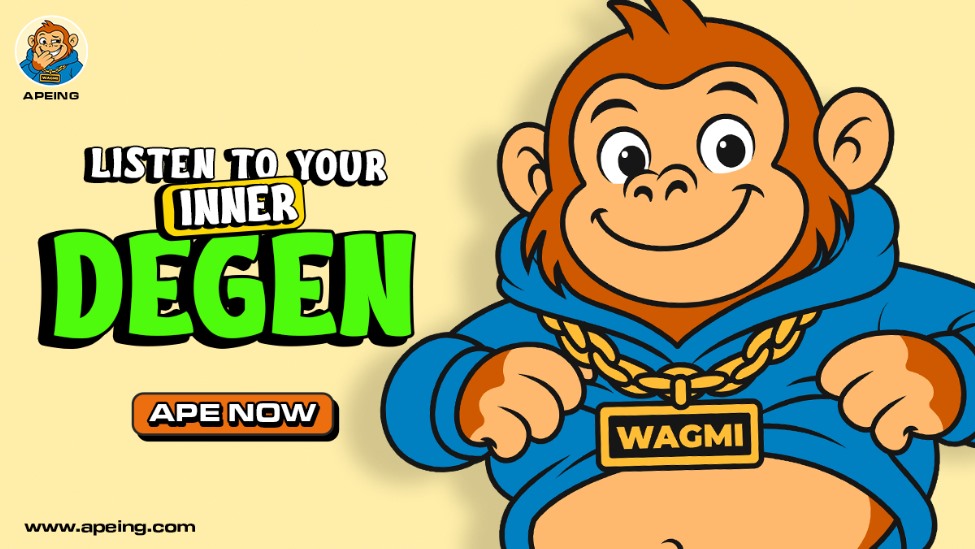 new crypto coins, Apeing, $APEING, Apeing whitelist access, how to join Apeing whitelist, XRP price update, XRP ETFs.