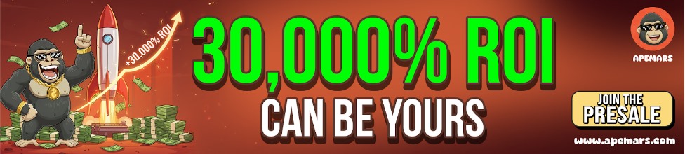 top crypto presale, APEMARS, $APRZ, Binance Coin, $BNB, Avalanche, $AVAX, Stage 1 presale, crypto presale 2026, meme coin, Commander Ape, Mars mission crypto, 32,271% returns, referral rewards, Orbital Boost System, quarterly burns, presale stages, HODLer Airdrop, Fibonacci support, smart contract platform, subnet deployment, early stage crypto, exponential returns, presale opportunity, token allocation, projected listing price, 9.34% referral, $22 unlock threshold, crypto investment, market momentum, best crypto to buy now, DeFi protocols, transaction finality, presale structure, Mars tokenomics, ground floor entry