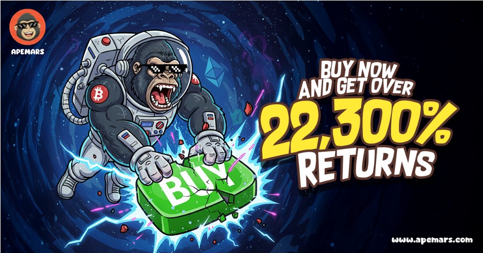 top crypto presale, APEMARS presale, $APRZ token, top crypto to invest in, meme coin presale, Ethereum meme tokens, crypto presale stages, high ROI crypto, early stage crypto investment, meme coin tokenomics