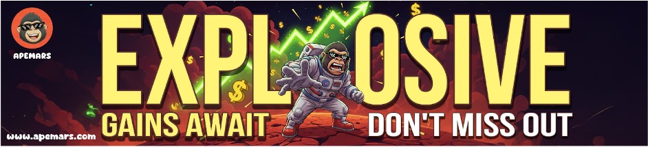 best meme coins to buy, APEMARS, $APRZ, presale, ROI, investment, staking rewards, governance, Brett, SPX6900, meme coin, crypto market, buy, cryptocurrency, explosive growth, trending meme coins