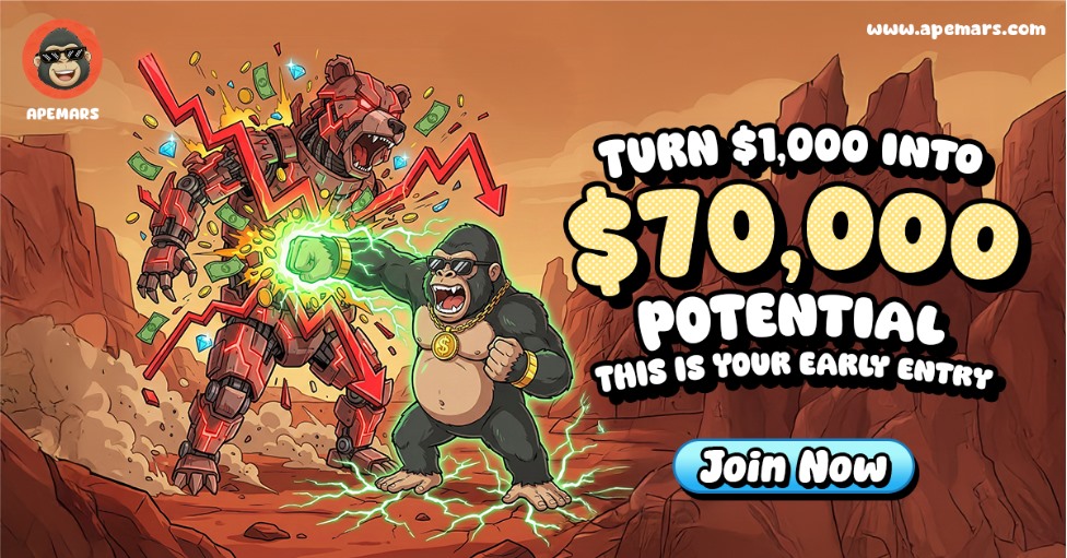 $5K to $350K: APEMARS Tops the Next 1000x Crypto List as the Community-Driven Meme Coin, While MemeCore and Peanut the Squirrel Shake the Market