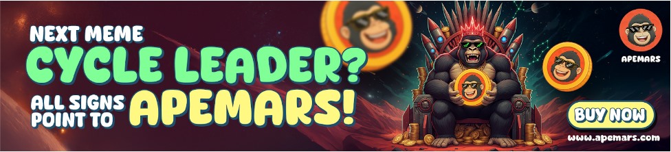 community driven meme coin, APEMARS, $APRZ, presale, ROI potential, listing price, Ethereum, MemeCore, Peanut the Squirrel, meme coins, presale live, next 1000x crypto, investment scenario, referral system, scarcity, high impact token economics, token supply, crypto opportunity.