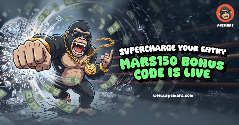 best crypto presale in 2026, APEMARS, Binance Coin, Solana, Stage 18 presale, 23B tokens sold, 1808% ROI, crypto presale staking, $APRZ token, Mars ecosystem crypto, presale investment opportunity, crypto rotation cycle.