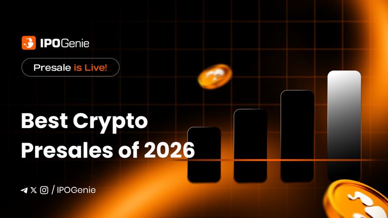 IPO Genie 12.64B टोकन की बिक्री को पार करते हुए 2026 की सर्वश्रेष्ठ क्रिप्टो प्रीसेल्स में शामिल