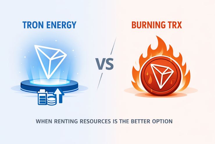 TRON Energy vs Burning TRX: When Renting Resources Is the Better Option