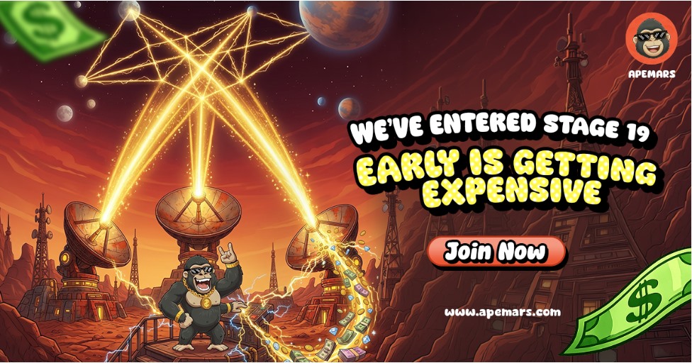 Can APEMARS’ Top Crypto Presale Turn $4K Into $67,457? Pepe and Official Trump Delivered Hype – Best Meme Coins Cycle