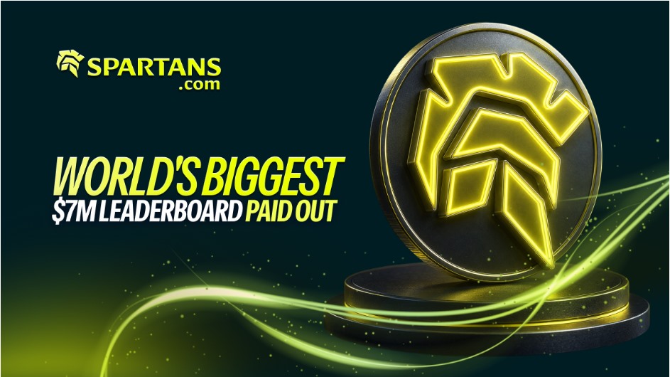 Top Crypto Casino Spartans.com Becomes One of Crypto’s Biggest Stories With $7M Leaderboard Payout, Zcash and Chainlink Also Rally