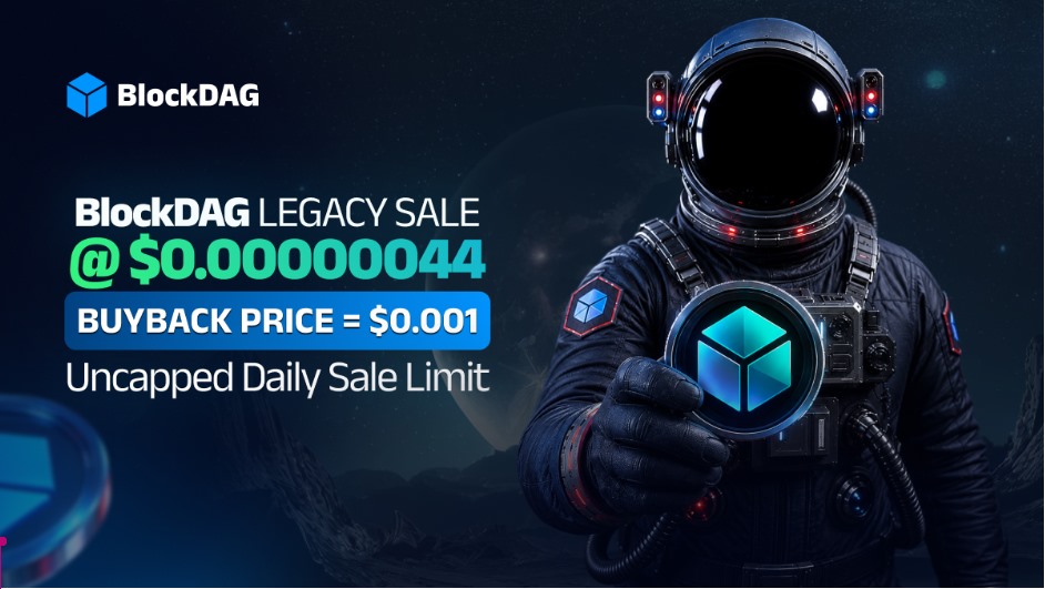 BlockDAG Shocks the Market: $0.00000044 Legacy Sale Leaves Toncoin & Humanity Crypto in the Dust